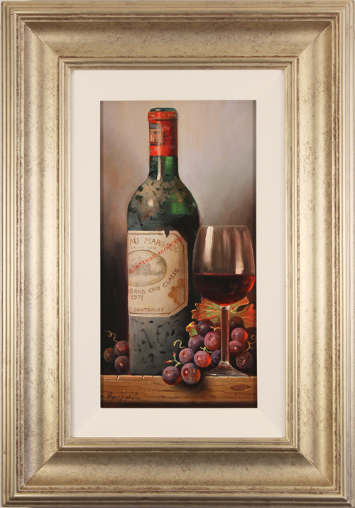Raymond Campbell, Original oil painting on panel, Chateau Margaux, 1971, click to enlarge