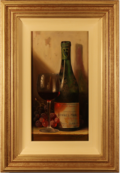 Raymond Campbell, Original oil painting on panel, Still Life, click to enlarge
