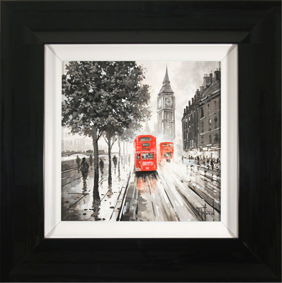 Richard Telford, Original oil painting on panel, London Calling 