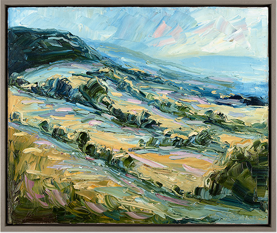 Rupert Aker, Original oil painting on canvas, Barrow Wake