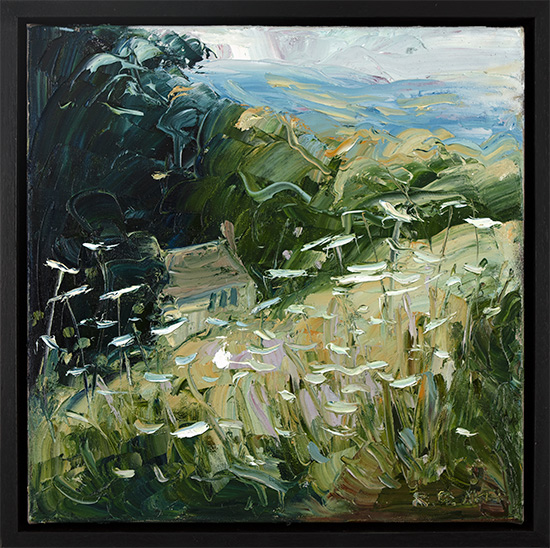 Rupert Aker, Original oil painting on canvas, Laurie Lee?s Cottage