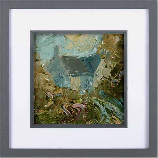 Rupert Aker, Original oil painting on paper, Batches Farm