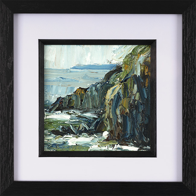 Rupert Aker, Original oil painting on paper, Baggy Point