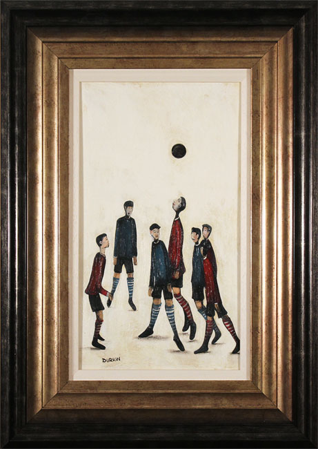 Sean Durkin, Original oil painting on panel, Heading for Glory