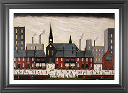 Sean Durkin, Original oil painting on panel, Tales of the Town