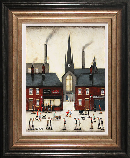 Sean Durkin, Original oil painting on panel, Ovaltine