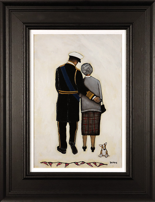 Sean Durkin, Original oil painting on panel, We Meet Again