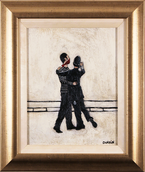 Sean Durkin, Original oil painting on panel, The Waltz