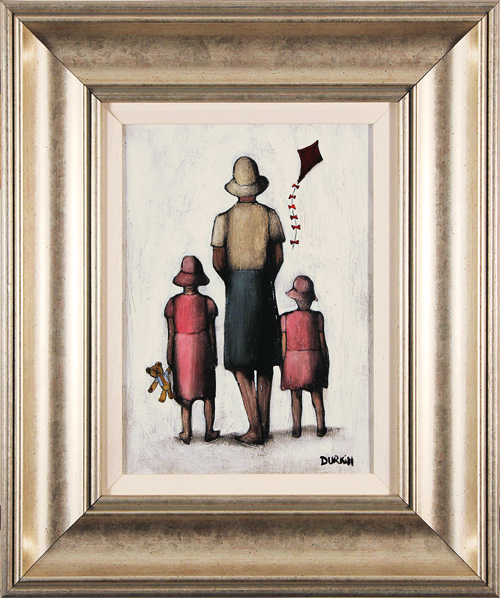 Sean Durkin, Original oil painting on panel, Like Mother Like Daughters