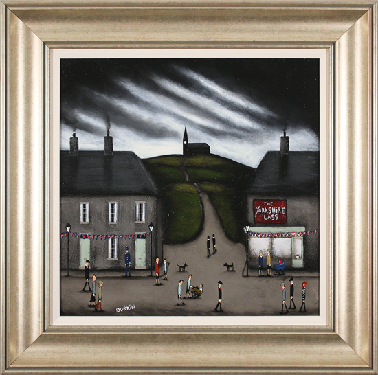 Sean Durkin, Original oil painting on panel, The Yorkshire Lass