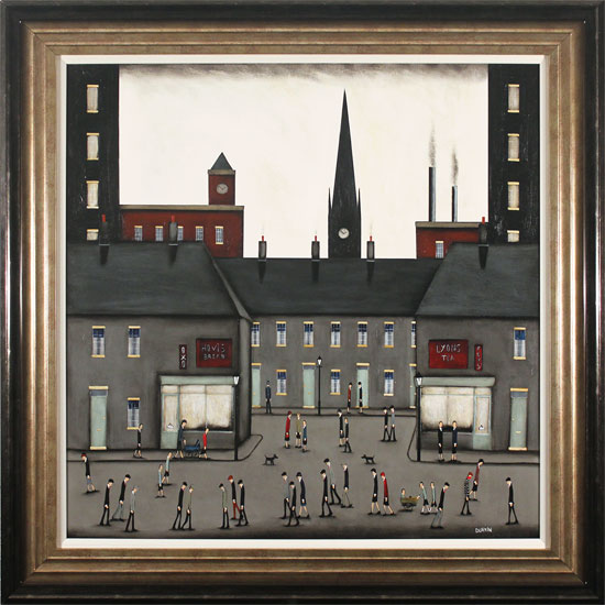 Sean Durkin, Original oil painting on panel, Under Watchful Tower