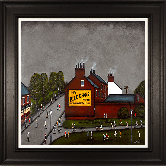 Sean Durkin, Original oil painting on panel, Bile Beans
