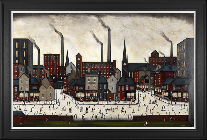 Sean Durkin, Original oil painting on panel, Dark and True and Tender is the North, click to enlarge