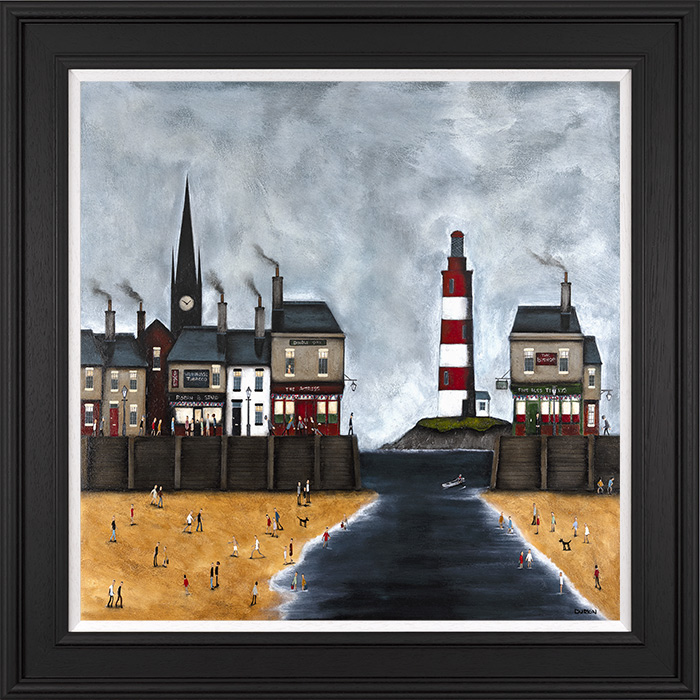 Sean Durkin, Original oil painting on panel, Salt Air and Sea Breeze, click to enlarge