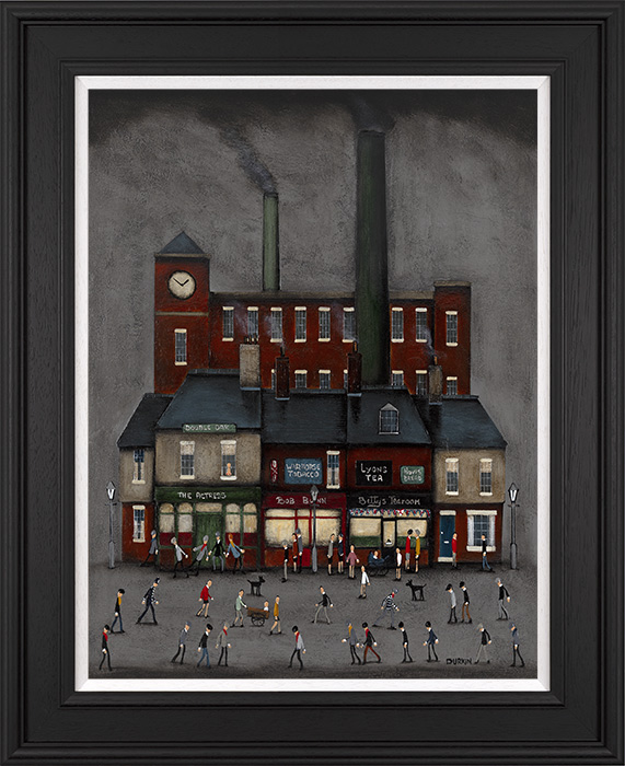 Sean Durkin, Original oil painting on panel, Drunk as a Lord, click to enlarge
