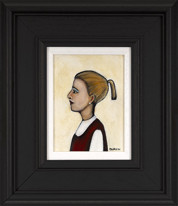 Sean Durkin, Original oil painting on panel, Caroline, click to enlarge