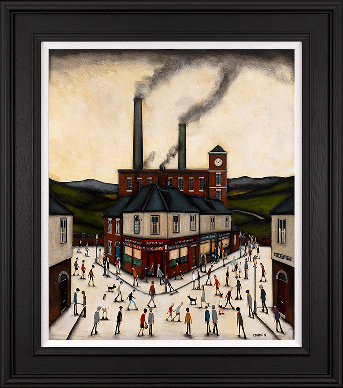 Sean Durkin, Original oil painting on panel, The Last Drop Inn