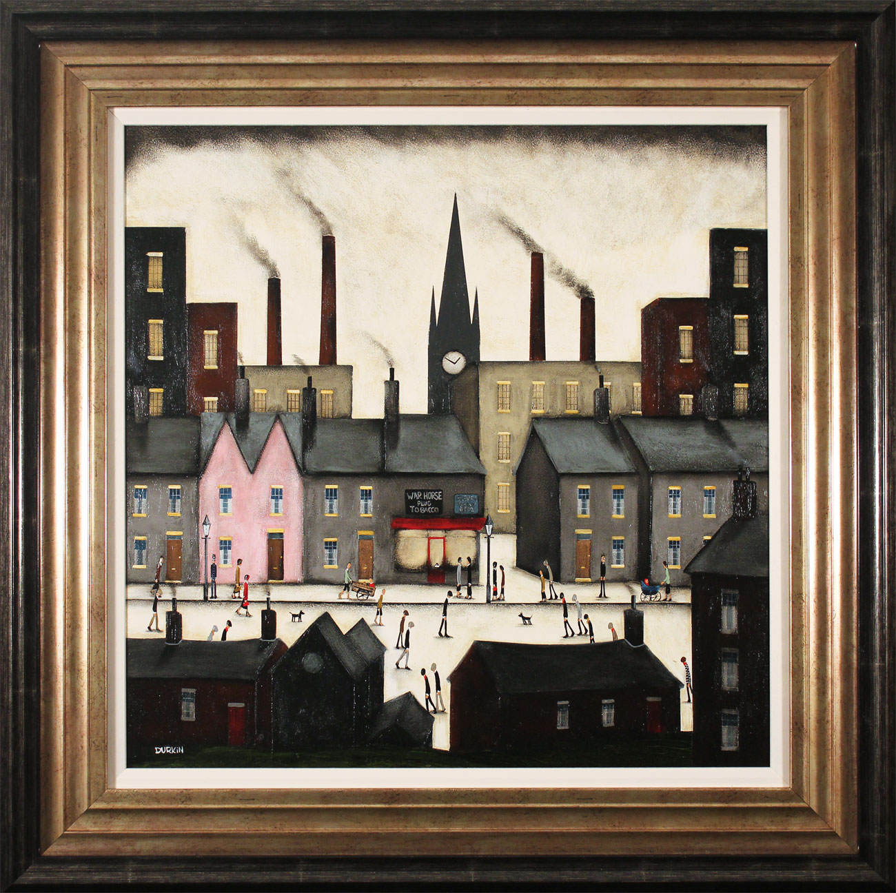 Sean Durkin, Original oil painting on panel, Shops, Streets and Stories ...