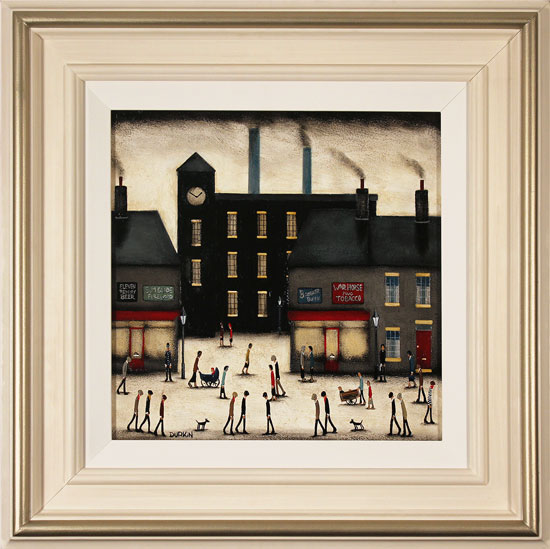 Sean Durkin, Original oil painting on panel, The Old Factory, click to enlarge