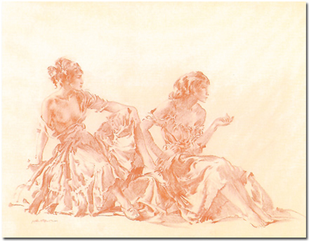 Sir William Russell Flint, artwork