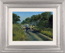 Stephen Hawkins, Original oil painting on panel, The Drover