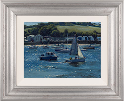 Stephen Hawkins, Original oil painting on panel, Afternoon on the Water