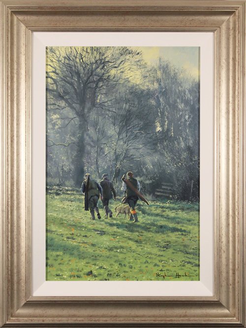 Stephen Hawkins, Original oil painting on canvas, The Country Life