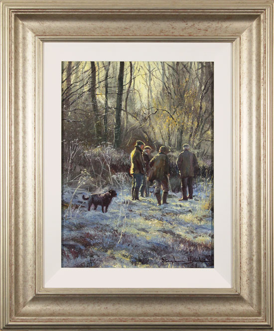 Stephen Hawkins, Original oil painting on canvas, Brisk Morning, click to enlarge