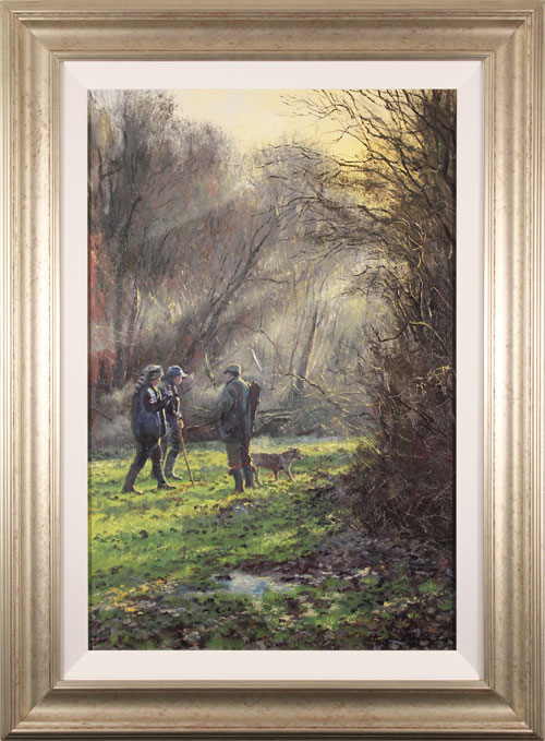 Stephen Hawkins, Original oil painting on canvas, Early Morning Drive, click to enlarge