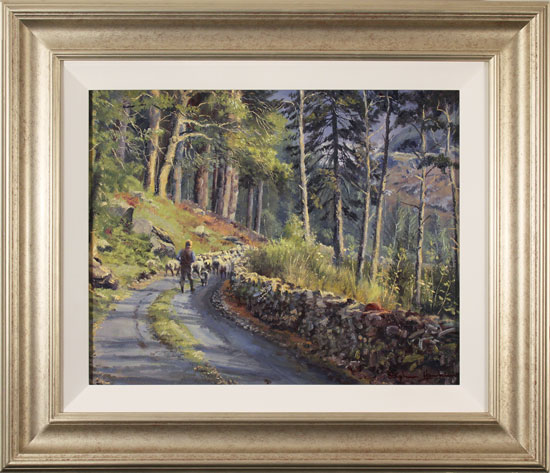 Stephen Hawkins, Original oil painting on canvas, Morning Drive, click to enlarge
