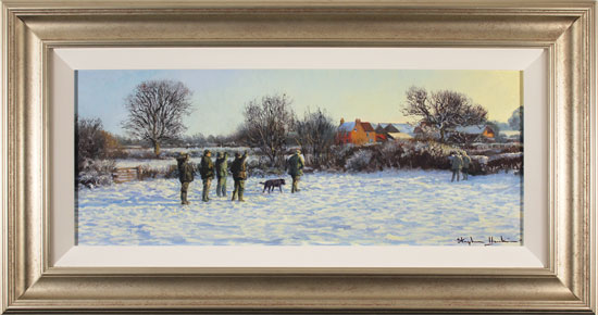 Stephen Hawkins, Original oil painting on canvas, Winter Morning. Click to enlarge