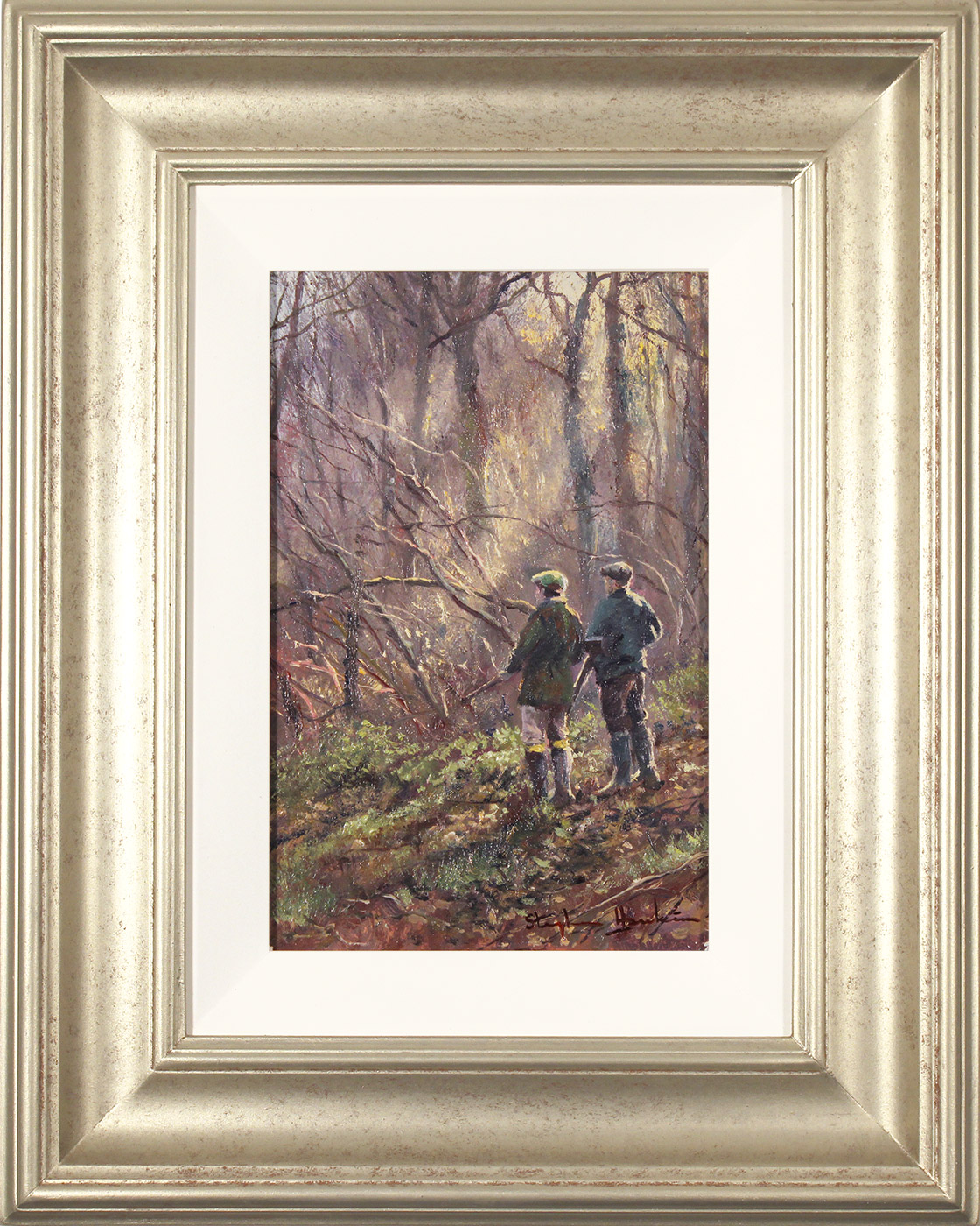 Stephen Hawkins, Original oil painting on panel, Daybreak Drive . Click to enlarge