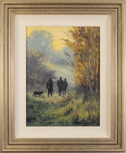Stephen Hawkins, Original oil painting on panel, Country Pursuits