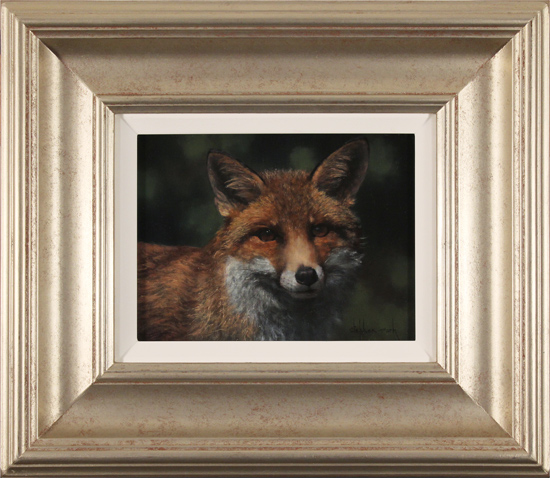 Stephen Park, Original oil painting on panel, Fox