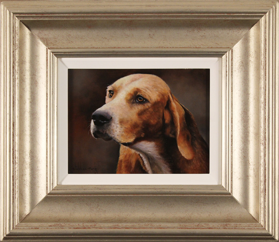 Stephen Park, Original oil painting on panel, Ruby