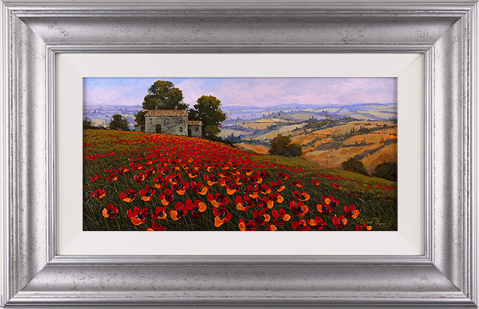 Steve Thoms, Original oil painting on panel, Tuscan Dream, click to enlarge