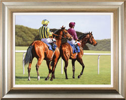 Stuart Herod, British equestrian artist at York Fine Arts