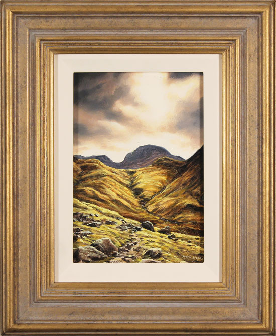 Suzie Emery, Original oil painting on panel, Ennerdale, The Lake District, click to enlarge