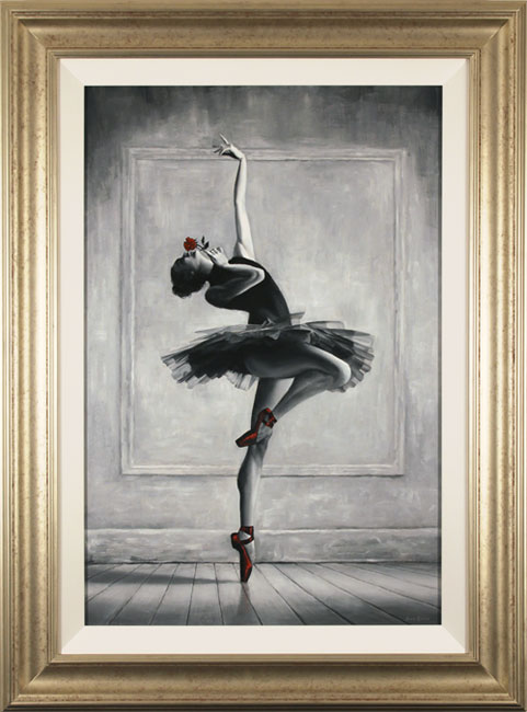 Suzie Emery, Original oil painting on panel, Ruby Rose, click to enlarge