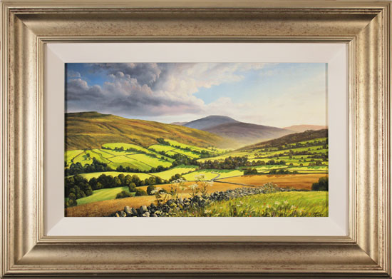 Suzie Emery, Original acrylic painting on board, Swaledale, Yorkshire