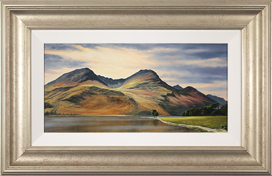 Suzie Emery, Original acrylic painting on board, High Stile, Buttermere 