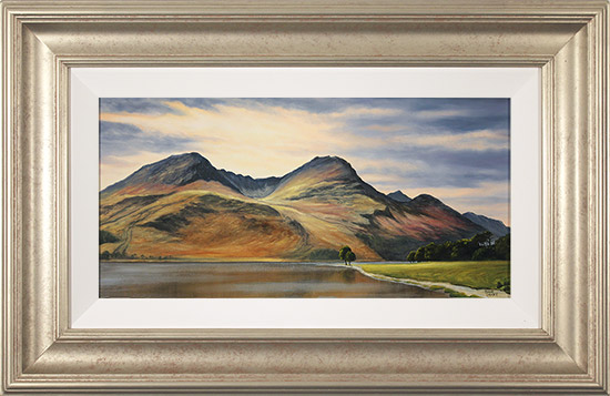 Suzie Emery, Original acrylic painting on board, High Stile, Buttermere  