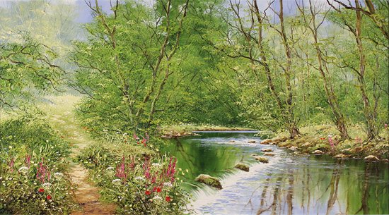 Terry Evans, Original oil painting on canvas, High Summer 