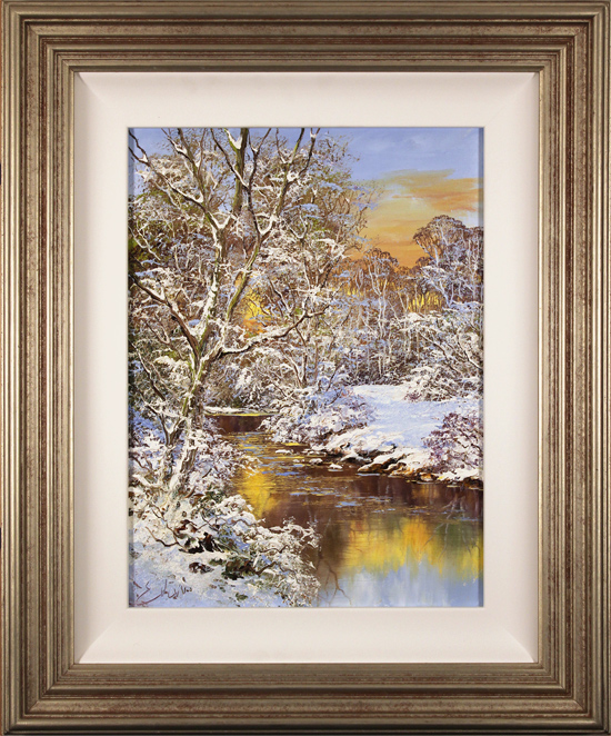Terry Evans, Original oil painting on canvas, Winter Wood