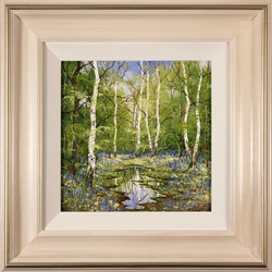 Terry Evans, Original oil painting on panel, Forgotten Forest Large image. Click to enlarge