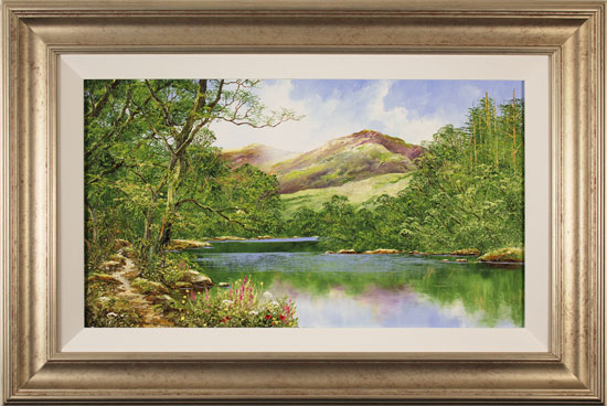 Terry Evans, Original oil painting on panel, On to the Fells 