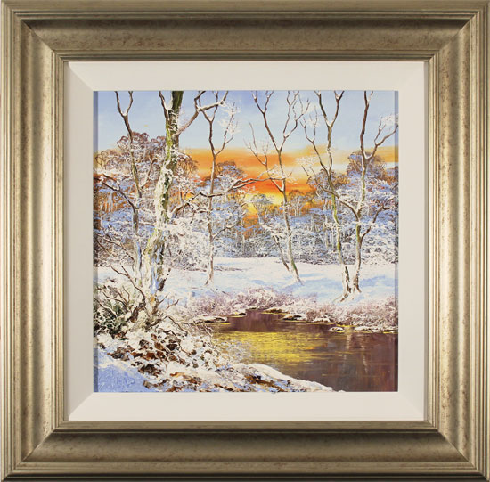 Terry Evans, Original oil painting on canvas, Winter Wood 