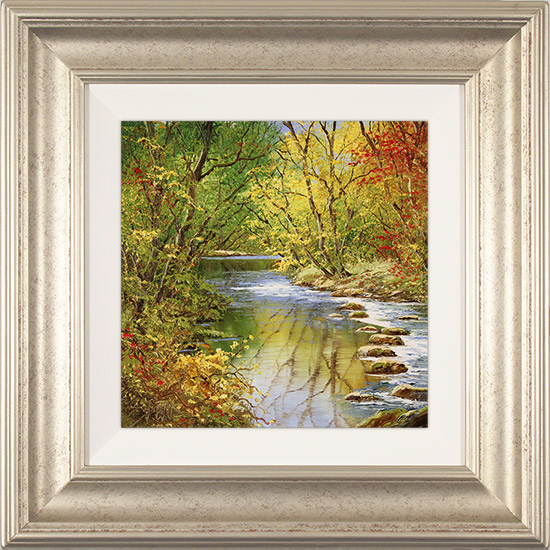 Terry Evans, Original oil painting on canvas, Golden Beck, click to enlarge