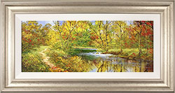 Terry Evans, Original oil painting on canvas, Autumn Wanderings Large image. Click to enlarge