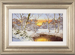 Terry Evans, Original oil painting on canvas, Winter Woodland Large image. Click to enlarge